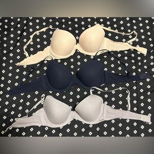 Set of 3 Nautica bras size 36c
